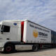 Nouvelle Semi-remorque Transports Coué aux couleurs de Derbigum