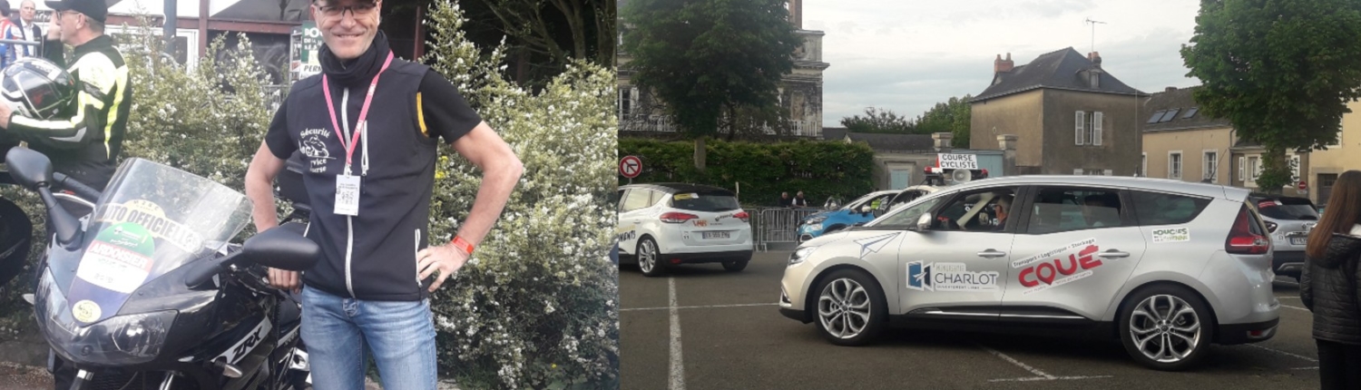 Transports Coué sponsor aux Boucles de la Mayenne 2019