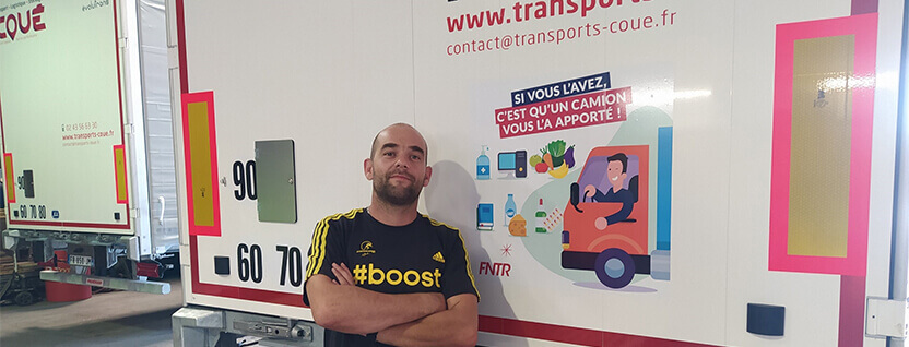 Transports Coue Campagne FNTR soutien metier du transport routier