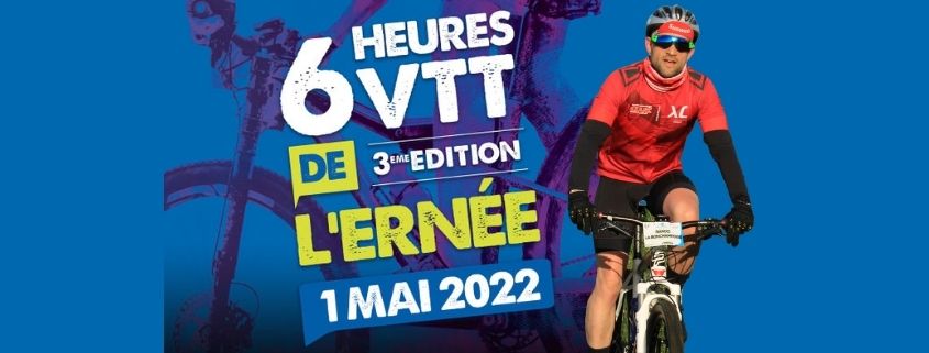 Participation de Glenn un de nos conducteurs aux 6h VTT de l'Ernée 2022