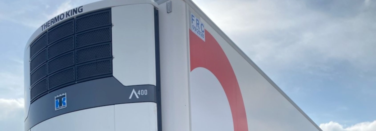 Réception de nouvelles semi-remorques A400 de Thermo King Europe