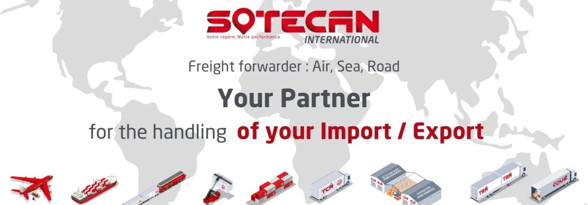 Sotecan International, freight forwarder air, sea, road