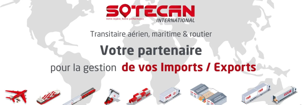 Transitaire, commissionnaire, international aérien, maritime et routier