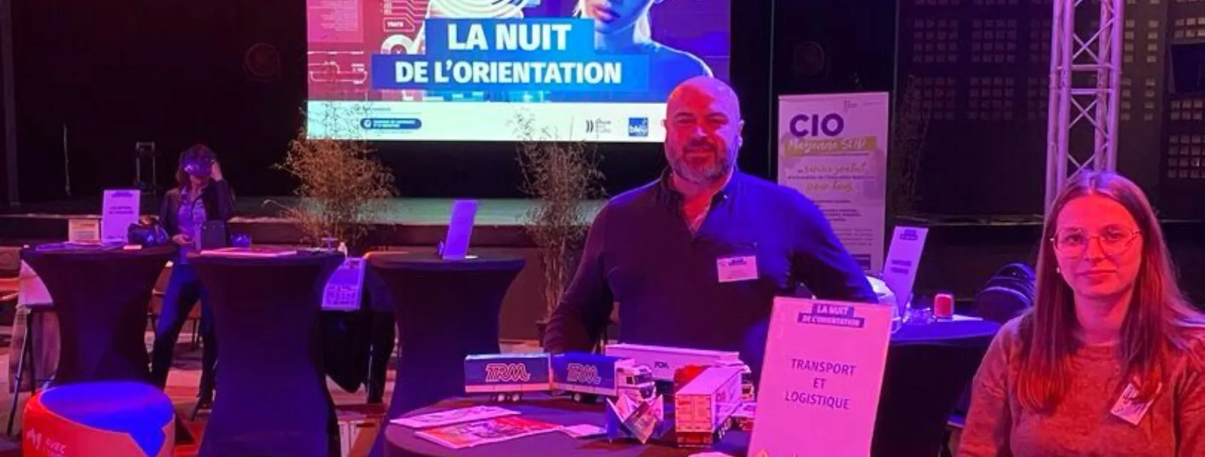 Participation du groupe Coué TRM à la Nuit de l'orientation à Changé 53