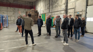 Réunion des dirigeants régionaux d'Evolutrans chez Groupe Coué TRM
