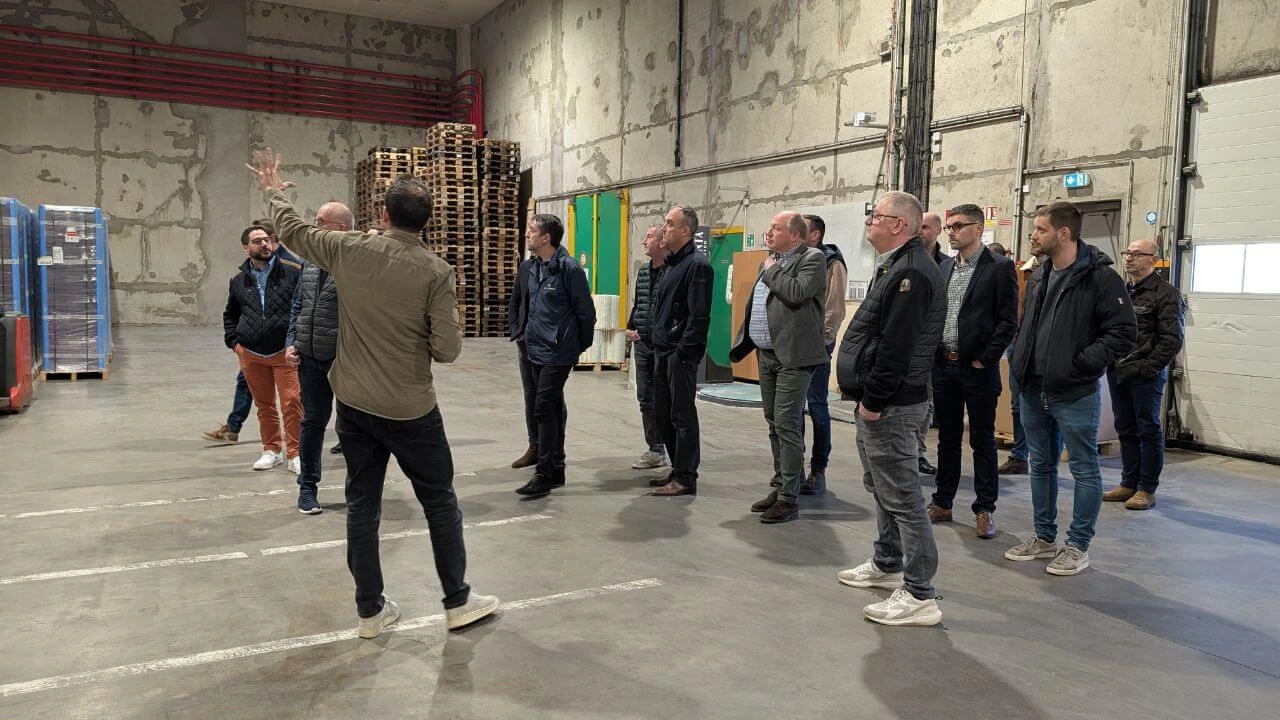 Réunion des dirigeants régionaux d'Evolutrans chez Groupe Coué TRM