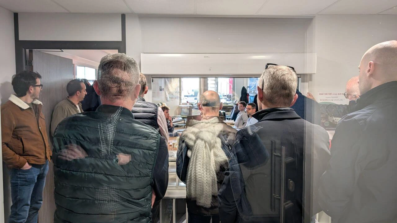 Réunion des dirigeants régionaux d'Evolutrans chez Groupe Coué TRM