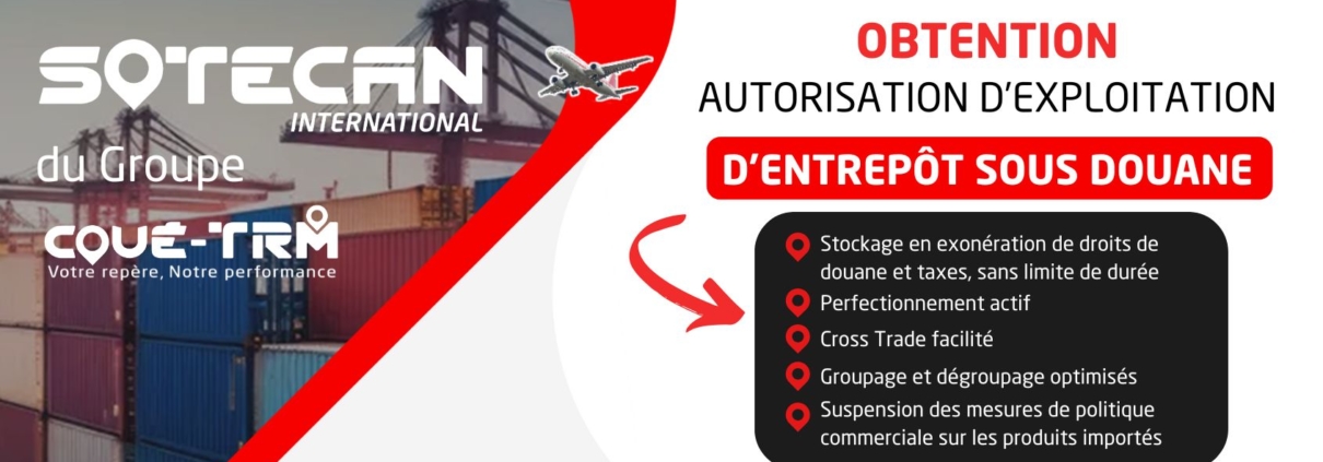 Entrepot sous douane à Laval Groupe Coué