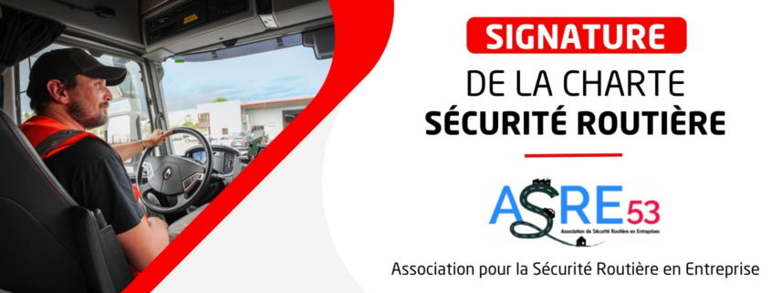 Groupe Coué TRM signe Charte ASRE 53