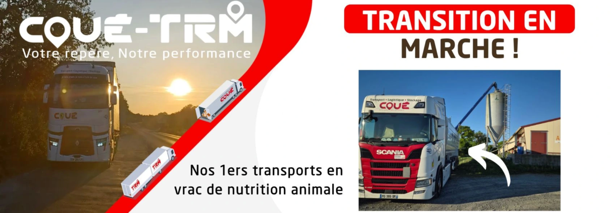 Transport vrac de nutrition alimentation animale