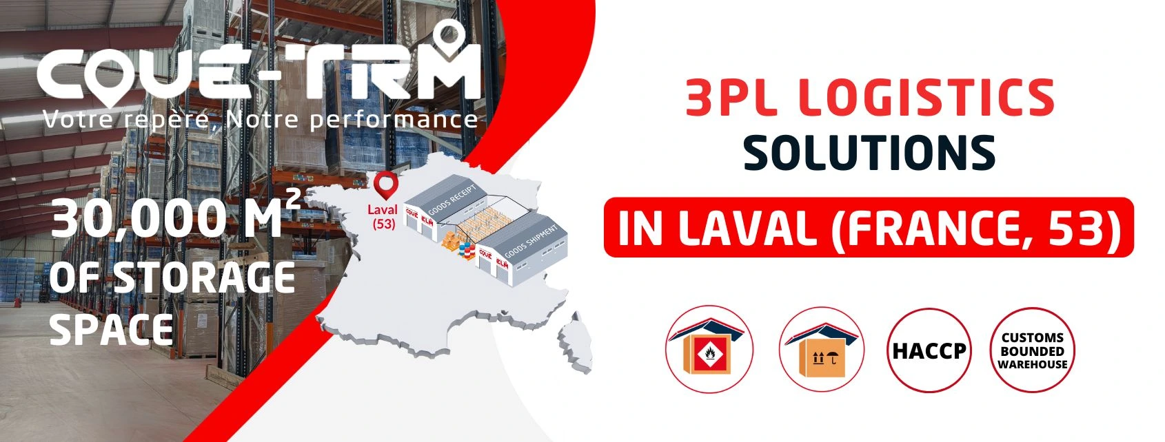 Groupe Coué TRM Expands 3PL Logistics Storage Capacity