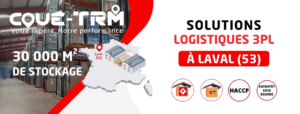 Groupe Coué TRM développement capacités de stockage logistique 3PL