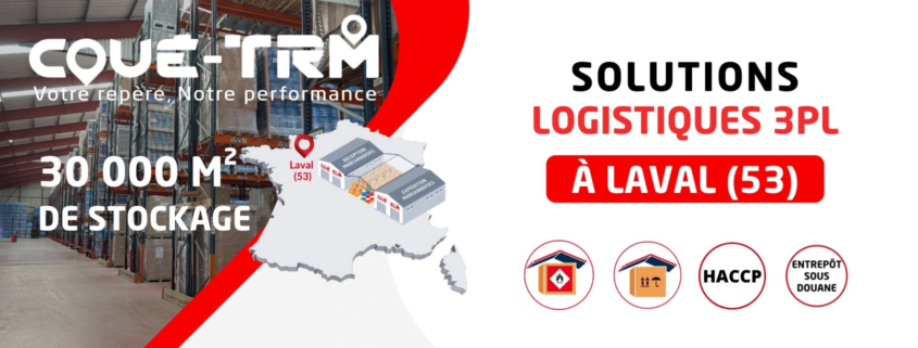 Groupe Coué TRM développement capacités de stockage logistique 3PL