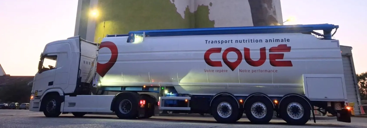 Camion citerne Transports Coué